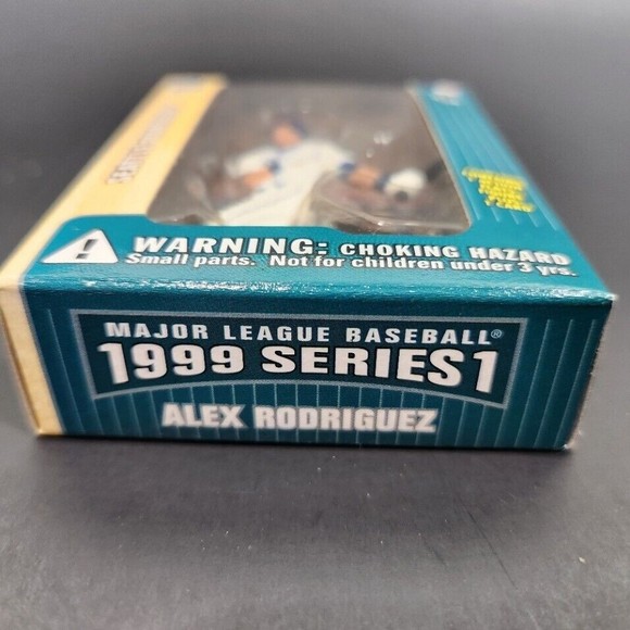 Alex Rodriguez Topps Action Flat Figure Seattle Mariners MLB Baseball 1999 NIP - Picture 5 of 5